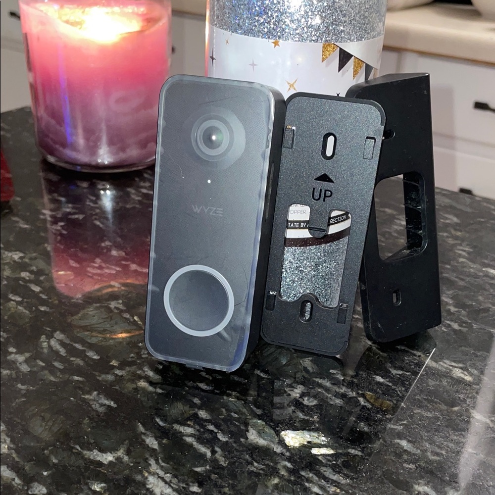 Wyze Black Smart Doorbell Camera